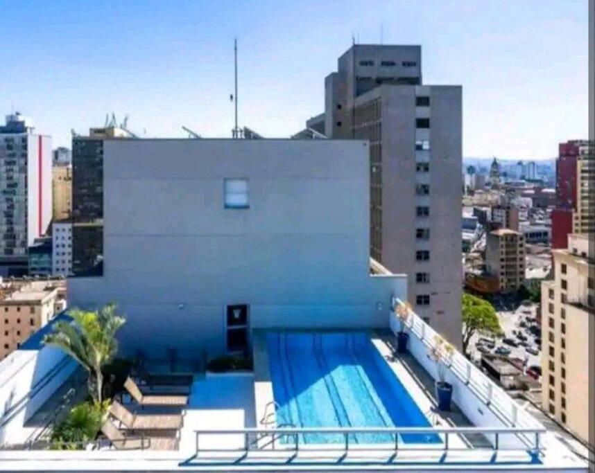 Studio Flex Com Garagem E Piscina No Centro De Sp São Paulo Exterior foto